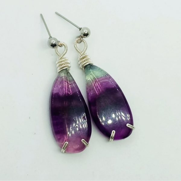 Florit el yapımı küpe Florit el yapımı küpe