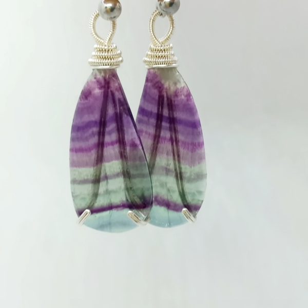 Florit el yapımı çalik aparatlı küpe